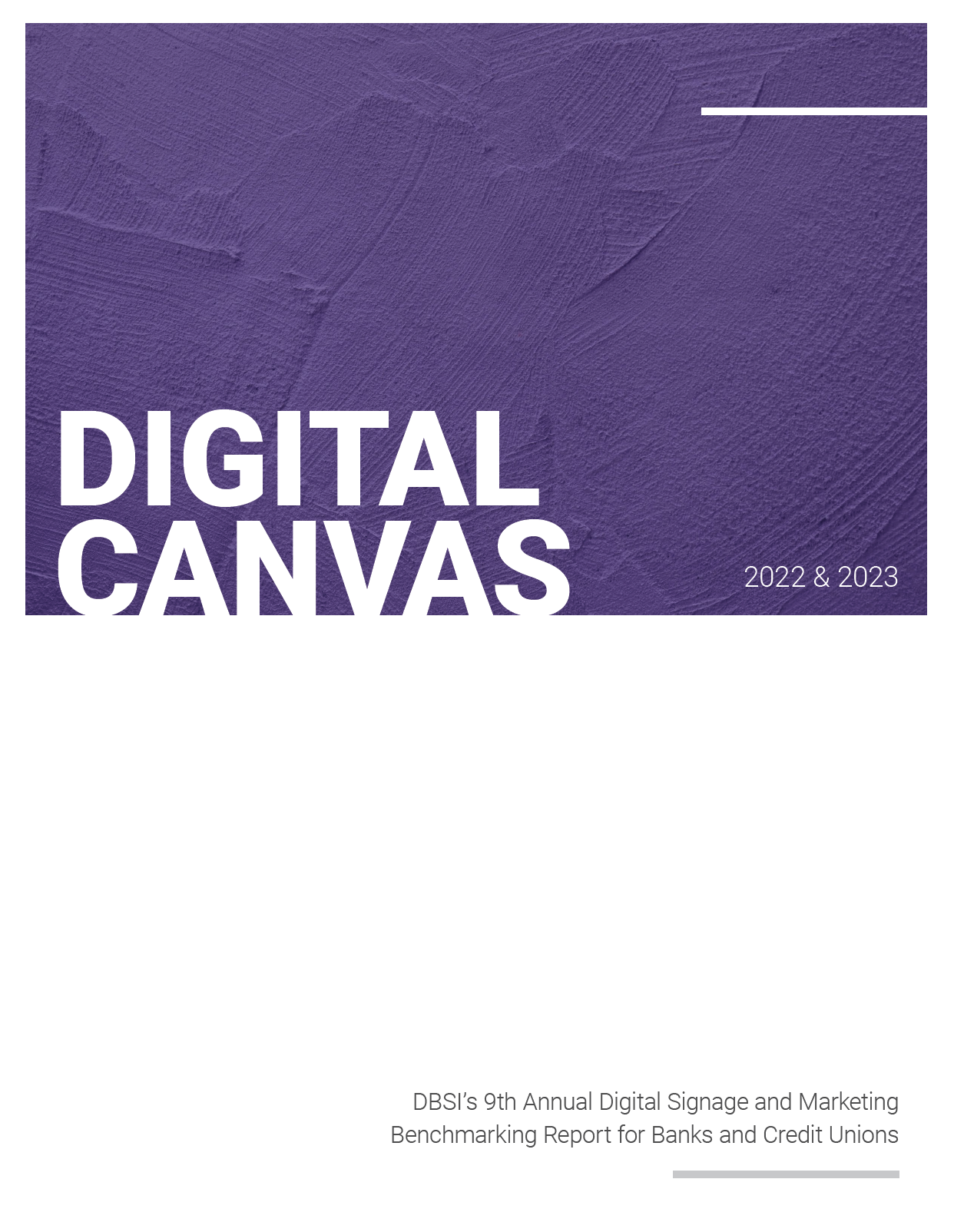 digital report cover